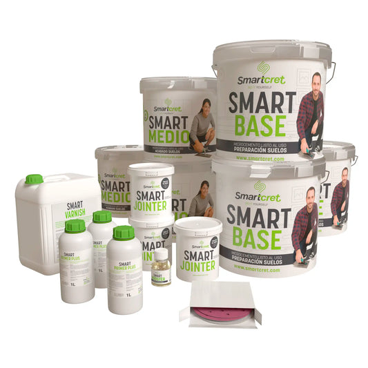 Kit de microcemento para suelos de cocina para 24 m² de azulejos-0