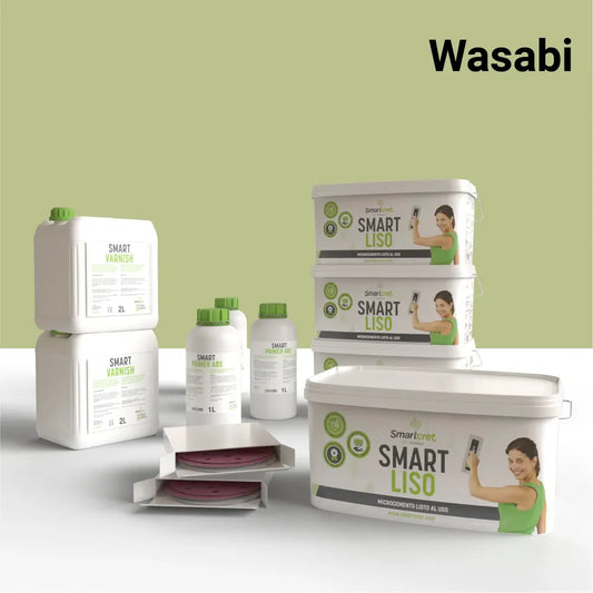 Mega Kit de microcemento para paredes de 24 m²-10