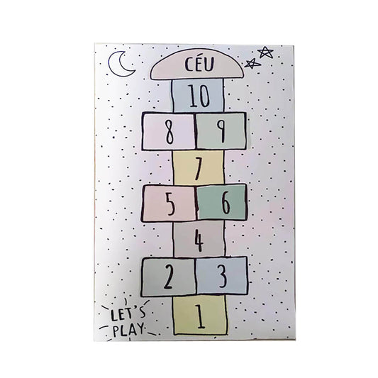 Mata dla dzieci 130*180 cm, kilka rodzajów-Gra w klasy-0